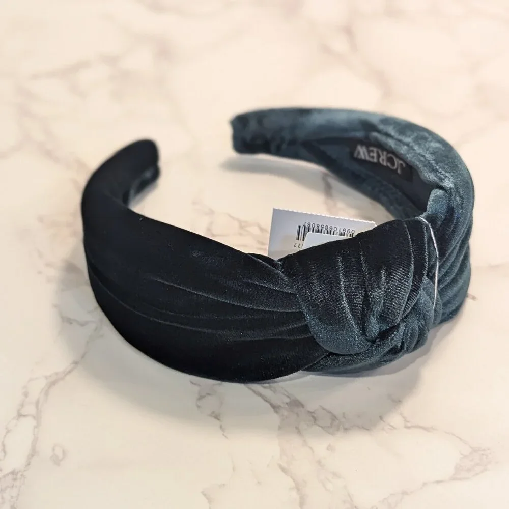J.Crew Velvet Knot Headband